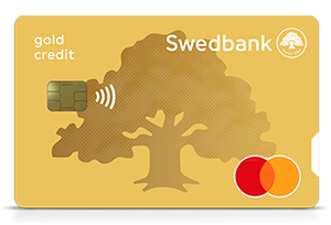 Betal- och kreditkort Mastercard Guld